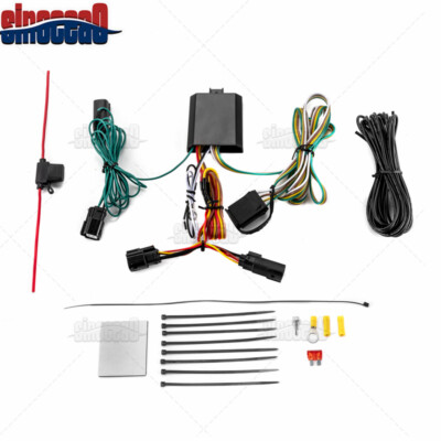 Fit For 2020-2021 2022 2023 Ford Escape Trailer Wiring Harness Kit 4 PIN