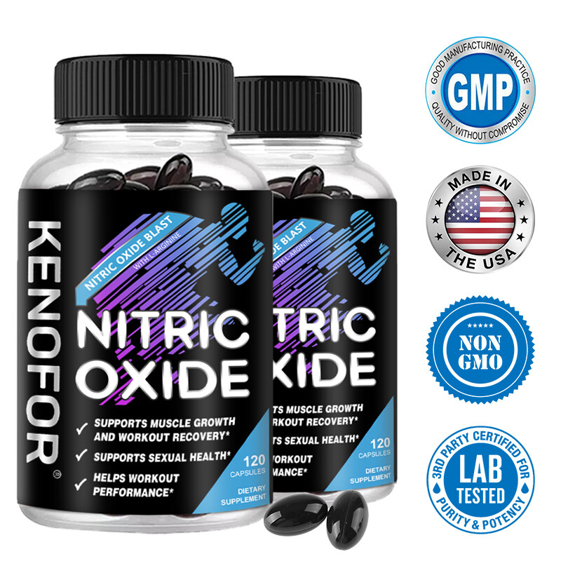 Nitric Oxide Capsule L Arginine 3X Strength-Support Nitric Booster for Strength