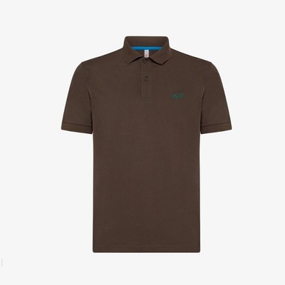 

Мужские палки Sun68 Brown A33109 Solid S/S Sun 68 E2023, Коричневый