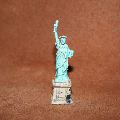 Dolls House Miniature Statue of Liberty Micro-mini Figures Decorate Accessory
