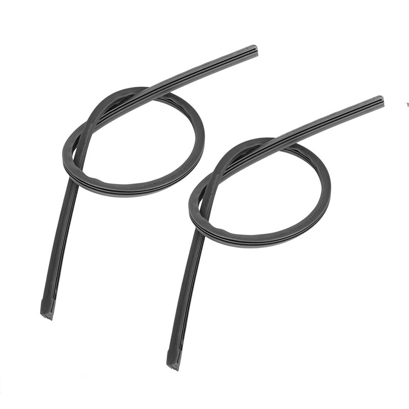 4x Durable Soft Car Bus Auto Rubber Frameless Windshield Wiper Refills Blade 28"