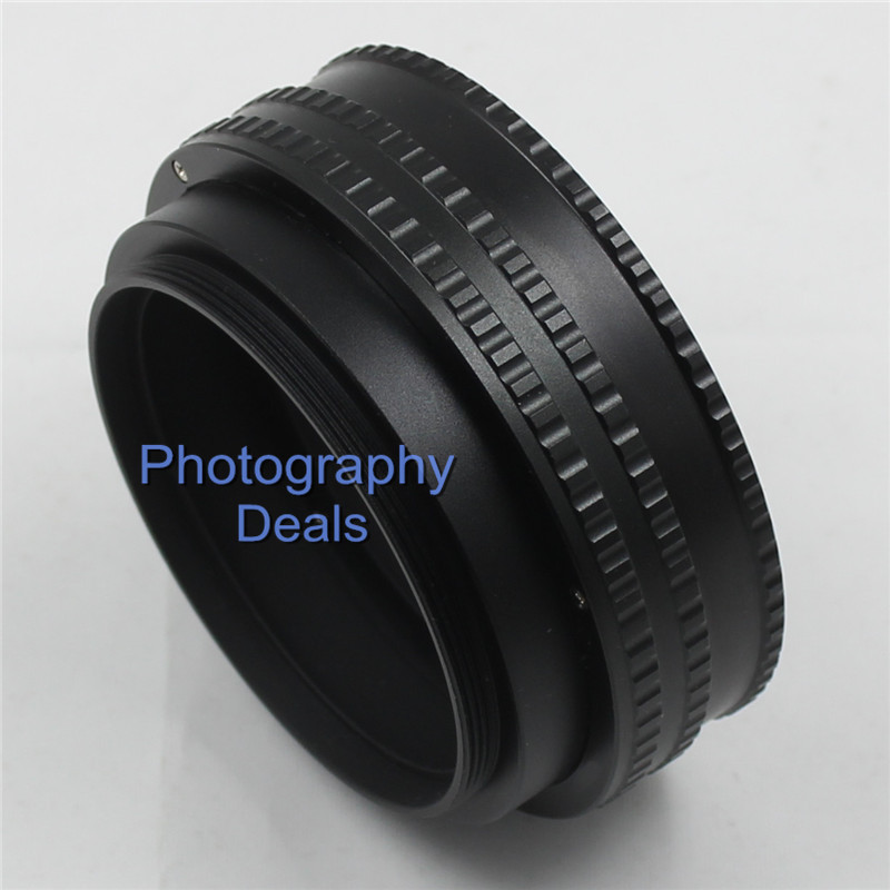 Brass M65 to M65 Mount 17-31mm Adjustable Focus Helicoid Lens Adapter Macro Tube