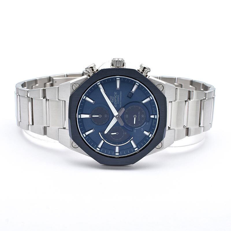 Pre-owned Casio Edifice Efs-s570ydb-2ajf Chronograph Solar Powered Watch Efs-s570ydb-2a