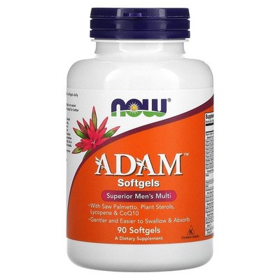 NOW FOODS ADAM SUPERIOR MULTIVITAMIN FOR MEN 90 SOFTGELS