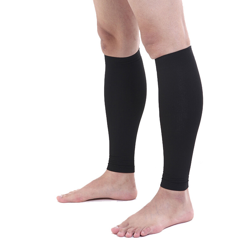 Leg Calf Compression Sleeve Support Socks Medical Travel Flight Edema