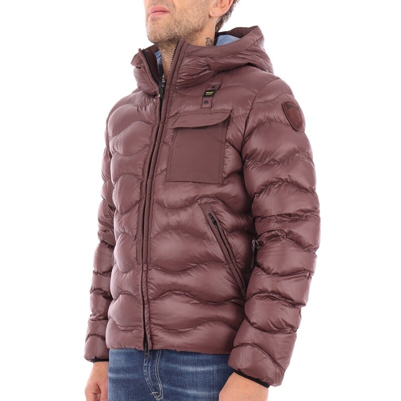 

Пуховик A Waves with Pocket Blauer Andy 22WBLUC02143 Мужская куртка Коричневый