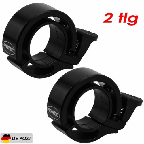 2x 90db Fahrradklingel Slim Design Fahrradglocke MTB Fahrrad Bike Klingel Ring