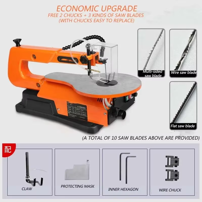 220v New New 16 Inch Electric Saw Table Saw Pull Jig 220V/120W Multi-Function Ad