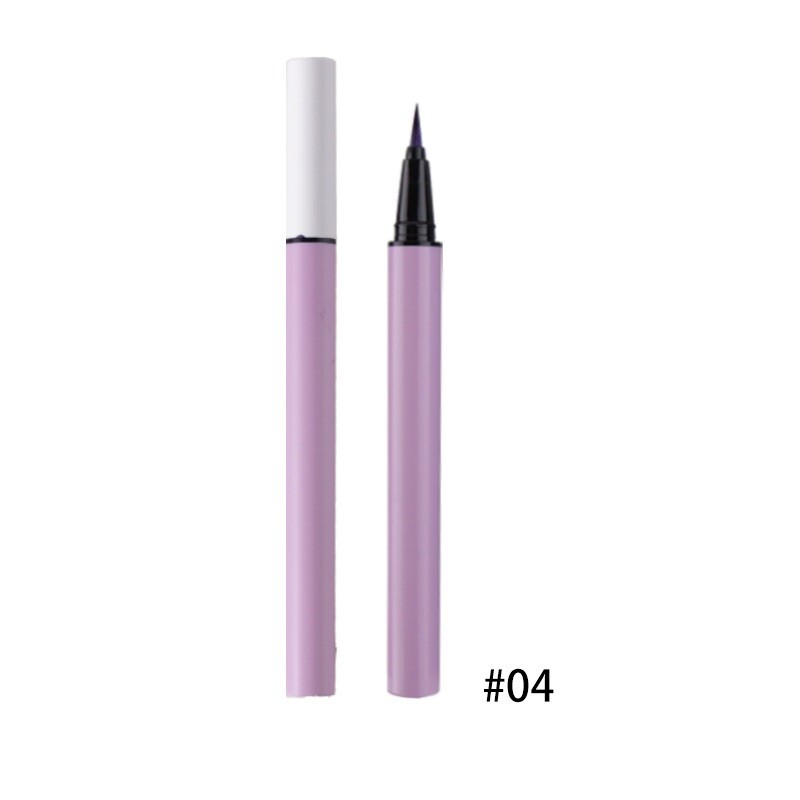 Glitter Liquid Lying Silkworm Eyelash Pen Eyeliner Highlighter Pencil Makeup