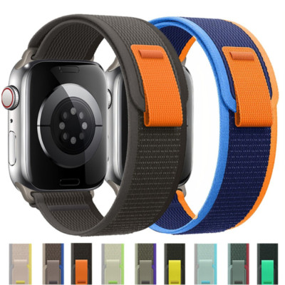 Nylon Trail Loop Watch Band Strap For Apple Watch Ultra 8/7/6/SE/5/4 38-45/49mm