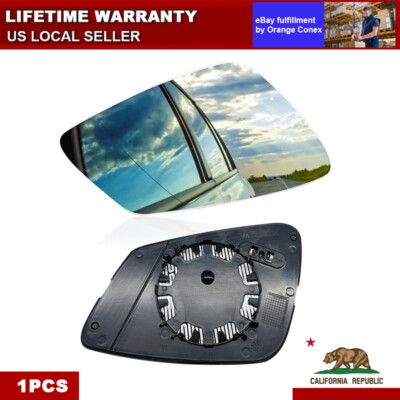 For 2009-2017 BMW 528i 550i Right Passenger Side Heated Wing Mirror Glass