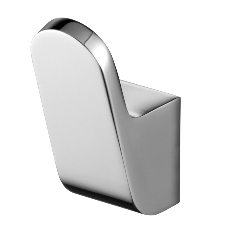 Bademantelhaken Handtuchhaken Haken Handtuchhalter Futura silber 02992