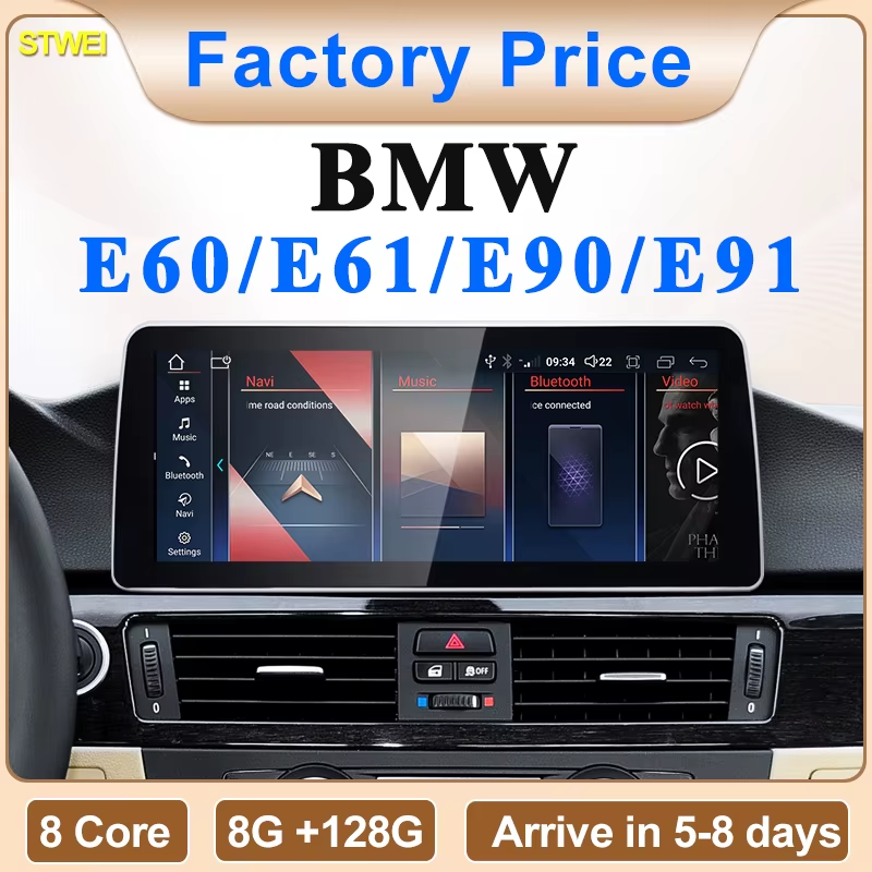 New ID6ID7 ID8 UI 12.3inch Android System Wireless Carplay AUTO For BMW 3Series