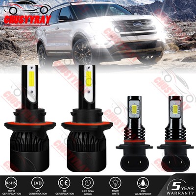 Kit de luz antiniebla delantera LED de 2 lados FOR Ford F 150 F 250 2005 2013