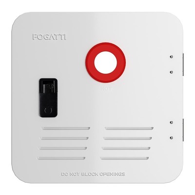 FOGATTI FSWD-1515 WHITE 12 1/2'' X 12 1/2'' WATER HEATER ACCESS DOOR AND FLANGE RV