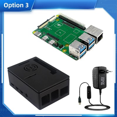 For Raspberry Pi Compute Module 4 CM4 to PI 4B Adapter PoE CSI Ethernet GPIO