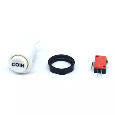 HAPP Style Arcade Game COIN Push Button Starter American Microswitch JAMMA MAME