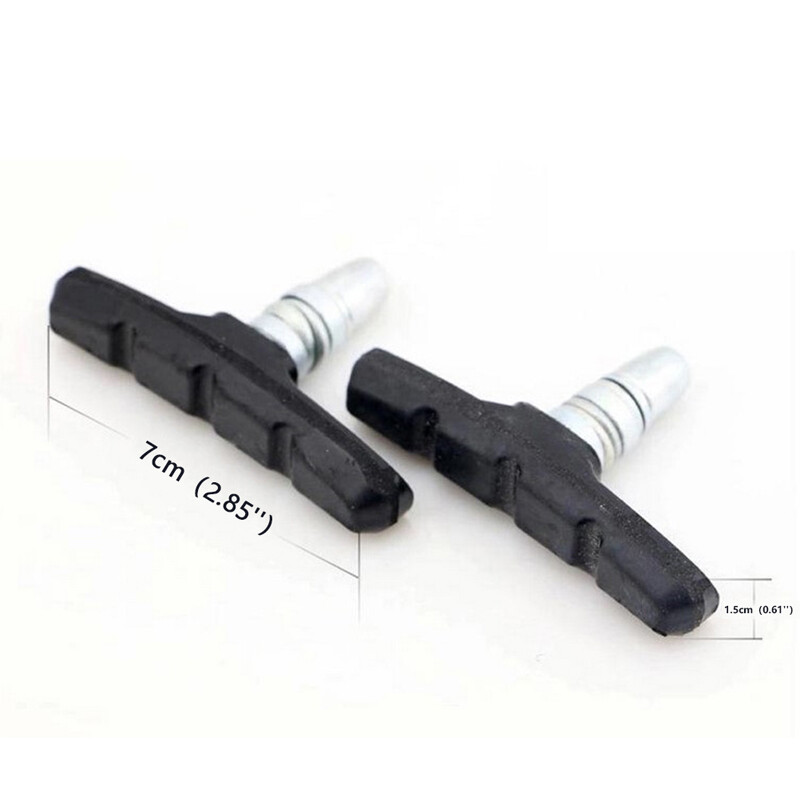 4 Pcs Bicycle Break Pads Shoes Tools For Mountain Road Bike Brake BloS*