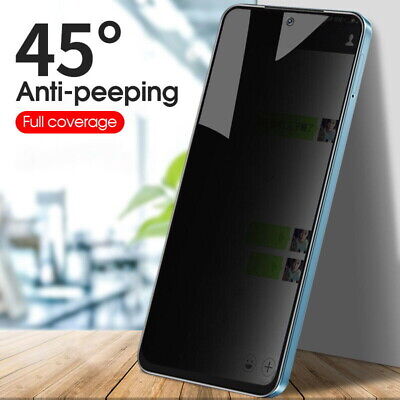 Privacy Anti Spy Tempered Glass For Xiaomi Redmi Note 11 10 Pro 10S 11S Mi 10T