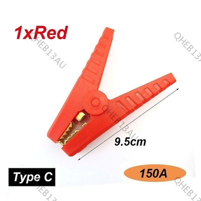 100A 150A 300A Car Electrical Crocodile Alligator Insulated Test Clip 20H