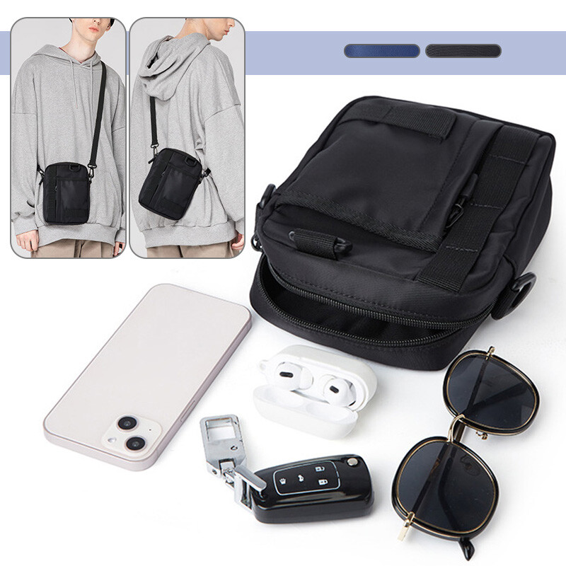 Men's Bag Shoulder Mini Satchel Cross body Shoulder Bag