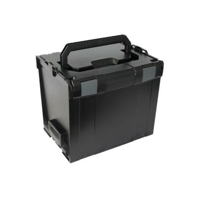 Sortimo Systemkoffer LBoxx 374 schwarz Industrial Line inkl. Einhängeeinsatz