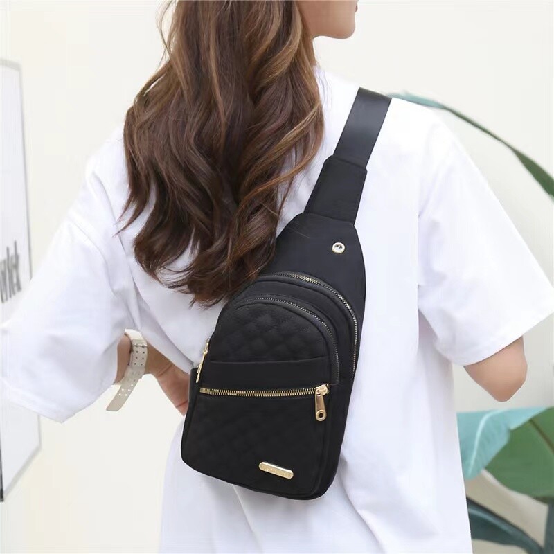 Fashion Womens Chest Pack Casual Shoulder Bag Crossbody Sling Small Back Pack US