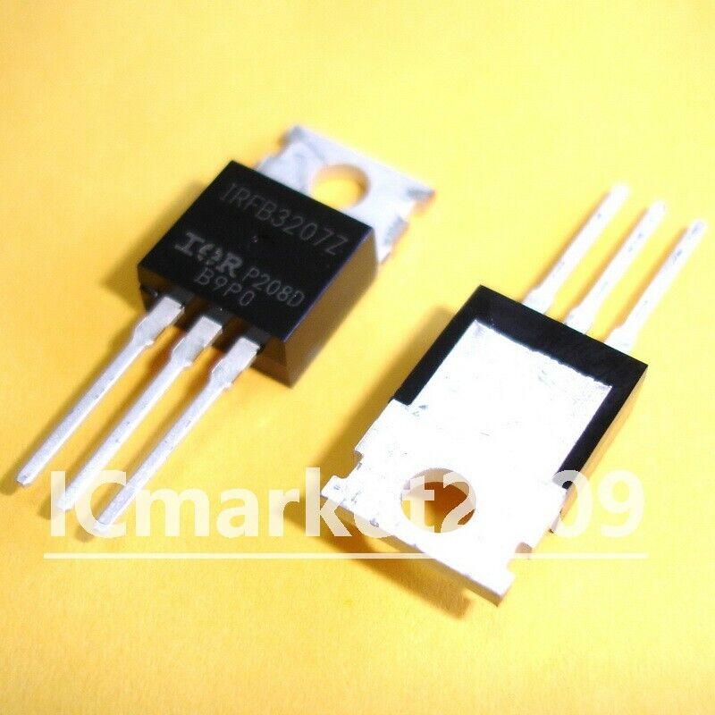 10 Pcs Irfb3207zpbf To-220 Irfb3207 Fb3207z Hexfet Power Mosfet Transistor