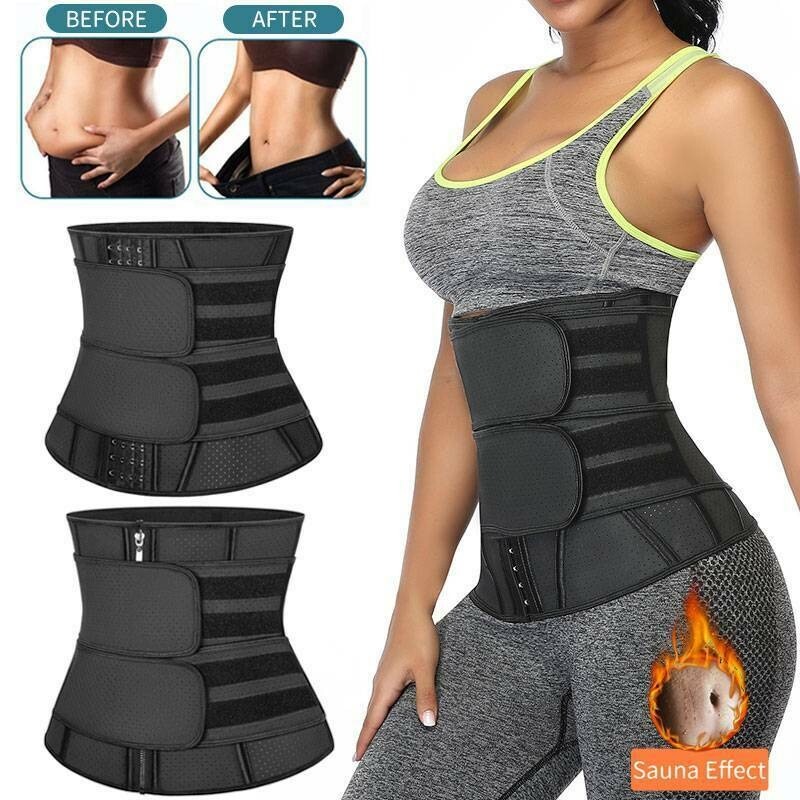 Fajas Reductoras Colombianas Cinturilla Tummy Control Waist Trainer Body Shaper