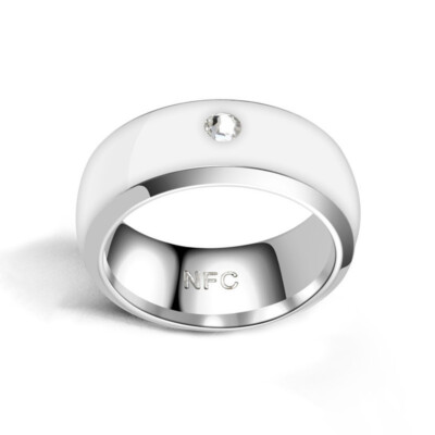 Multifunctional Stainless Steel Ring Technology NFC Smart Finger Digital Ring US