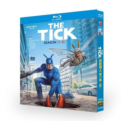 BD The Tick Season 1-2 Blu-ray 4-Disc New Box Set All Region