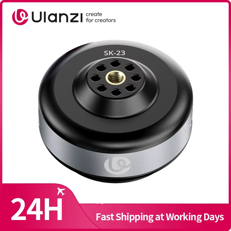 Electric Suction Base with 1/4" Screw for Dashboards/Glasses/Desks Suction Base