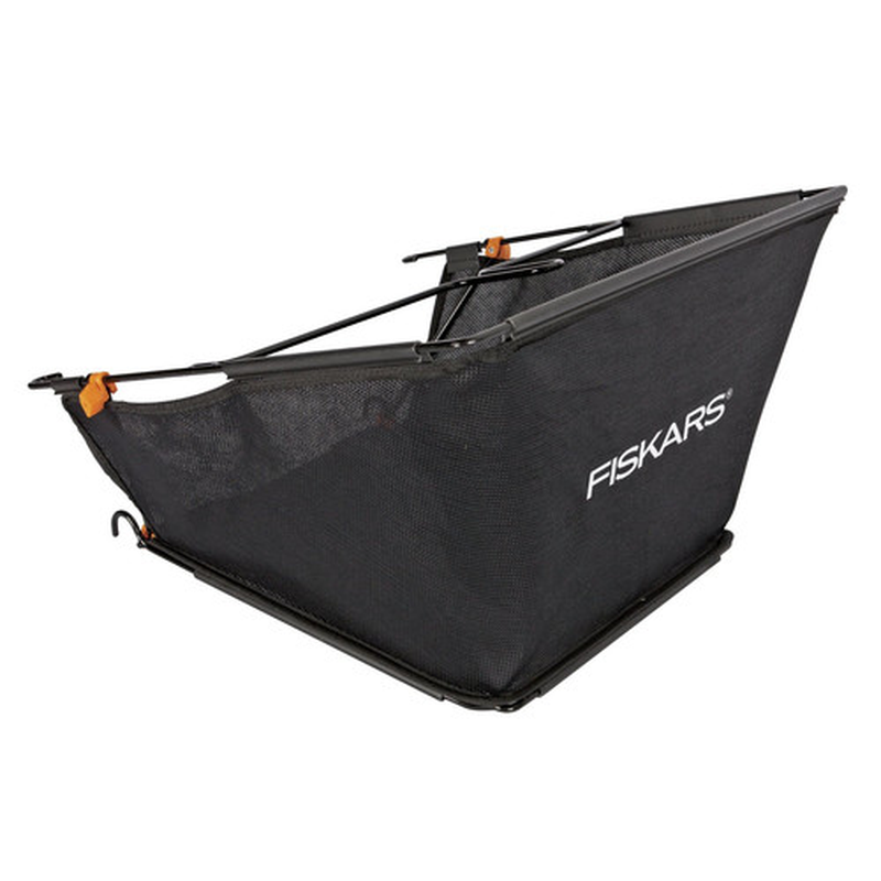 Stay Sharp Max Reel Mower Grass Catcher Grass Bagger Lawn Mower Attachment Black