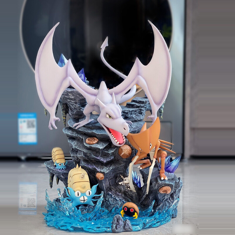 ポケモン Aerodactyl フィギュア PPAP Studio PPAP Studios Evolution Series Fossil Pokemon Aerodactyl Set