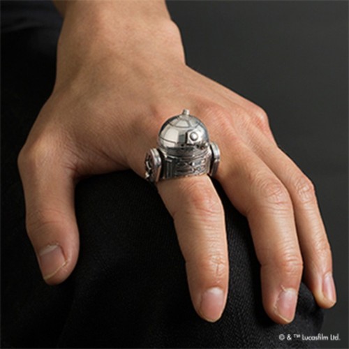 Pre-owned U-treasure Star Wars R2-d2 Head Ring Silver From Japan