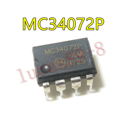 5PCS DIP-8 MC34072P MC34072 Operational Amplifiers