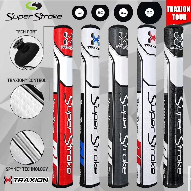 NEW Super Stroke Traxion Tour Putter Grip 1.0 Size and CHOOSE Color