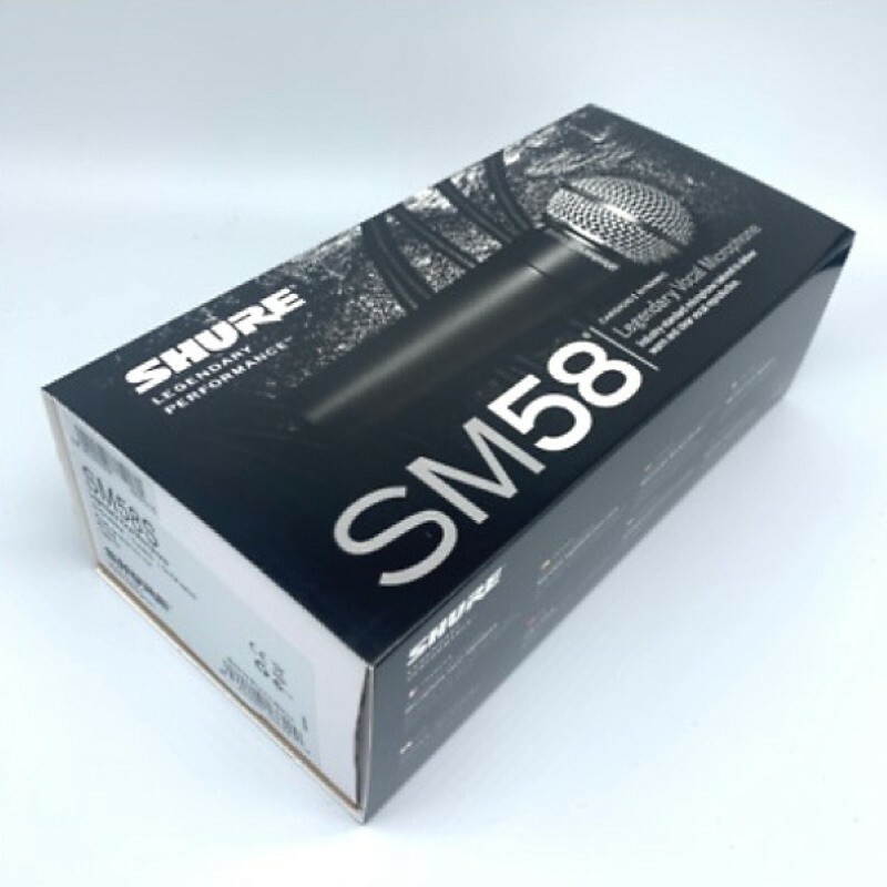 Купить Микрофон Shure SM58S Cardioid Dynamic Vocal Microphone mic On