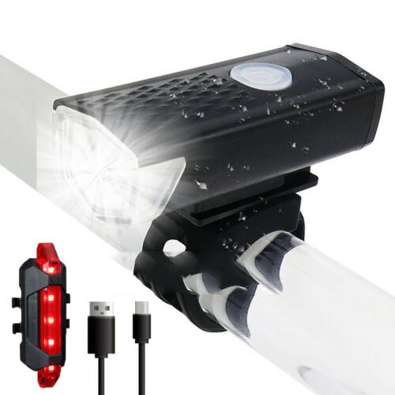 Light Front Bike Headlight Led Usb Rechargeable Mtb Cycling