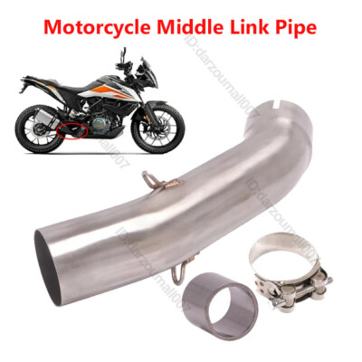 Motorcycle Modified Exhaust Mid Link Pipe For RC390 DUKE 250 390 AVD 2020 2021