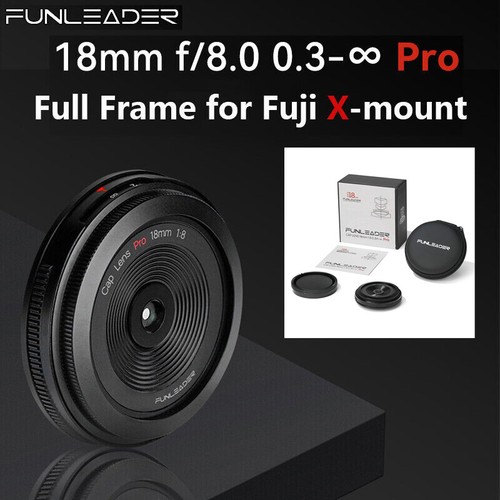 FUNLEADER CAPLENS pro 18mm ケース付き Xマウント用 Amazon | FUNLEADER CAPLENS Pro 18mm f/8 Xマウント 富士