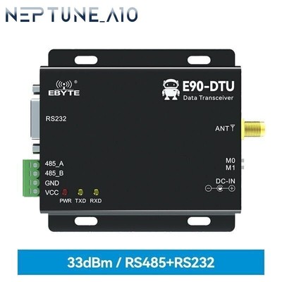 RS232/RS485 LoRa 33dBm 433MHz16km Modbus Automatic Relay Wireless RF Transceiver