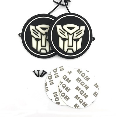 2x LED Transformers Autobot Car COB Driving Lamp Daytime Running Light Universal
