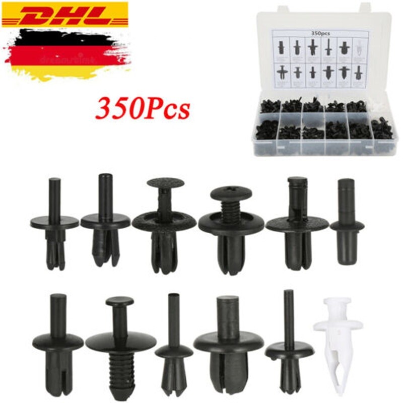 350X Radkasten Befestigung Trim Moulding Clips Verkleidung Sortiment Universal