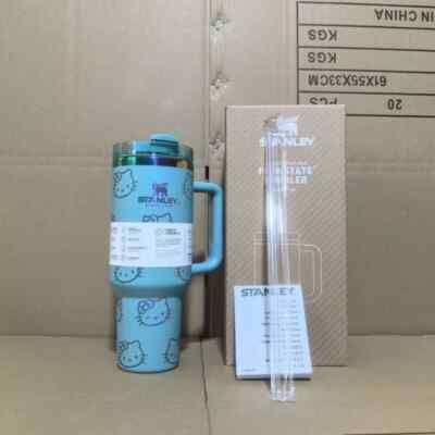 New Cup Hello Kitty X Inspired 40oz Limited Glitter Edition Tumbler Popular Gift