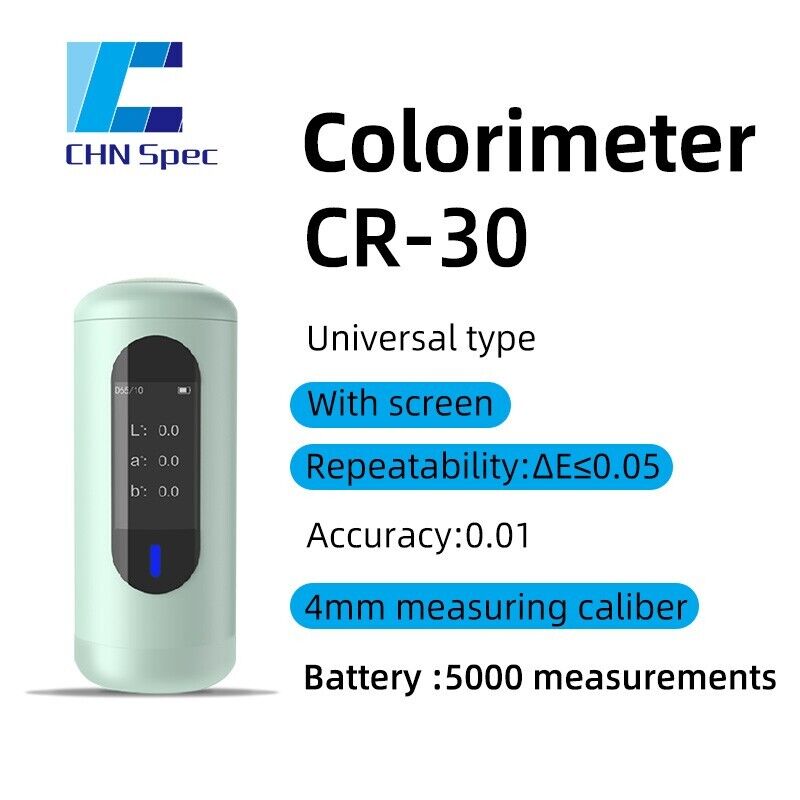 New Digital Portable Colorimeter WR10 Color Reader Color Analyzer Aperture 8mm Cielab Wavelength 400nm 700nm Accuracy E 0 05 Color Simulation With White Black Calibration Board 3c5f5f6c