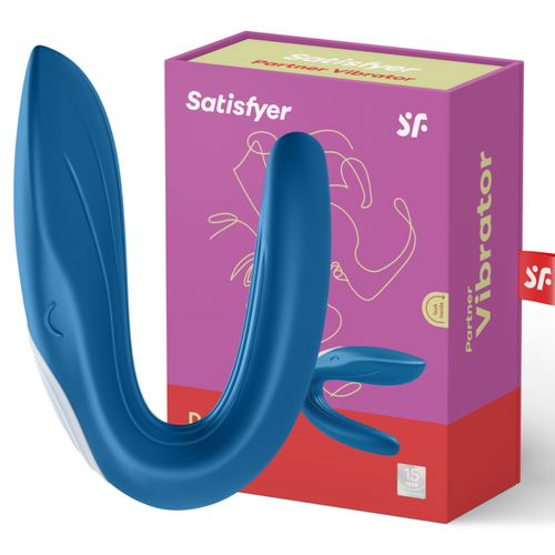 SATISFYER DOUBLE WHALE SATISFYER PAARVIBRATOR FÜR BEIDE PARTNERVIBRATOR