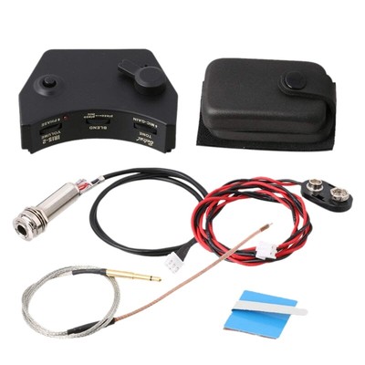 5X( IRIS-2 Sound Hole Control Preamp Guitar Pickup Piezo Pickup System for7442