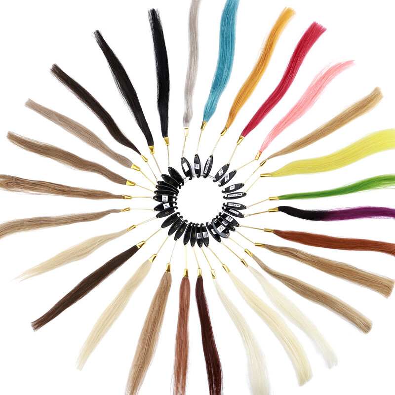 Ring Chart 28 Color 100% Real Remy Human Hair Extensions Us