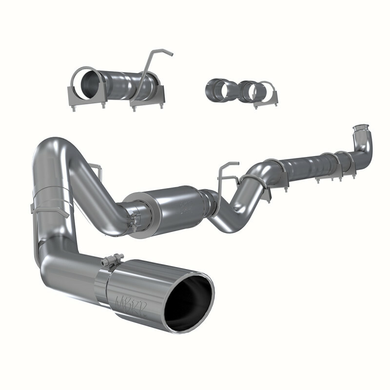 MBRP 4" EXHAUST SYSTEM 01-07 CHEVY GMC DURAMAX DIESEL 6.6L ALUMINIZED